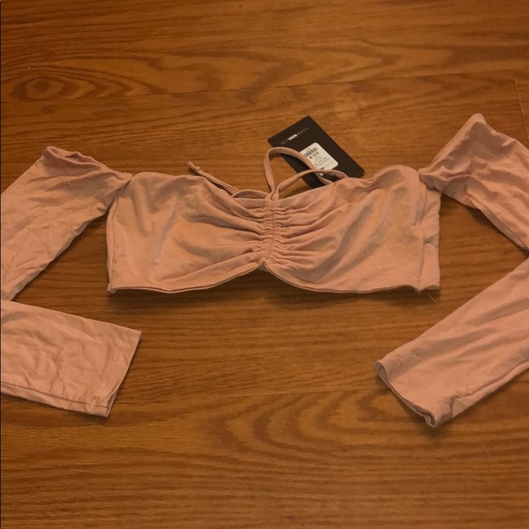 Off shoulder crop top - Picture 1 of 2